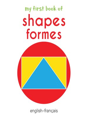 cover image of My First Book of Shapes--Formes